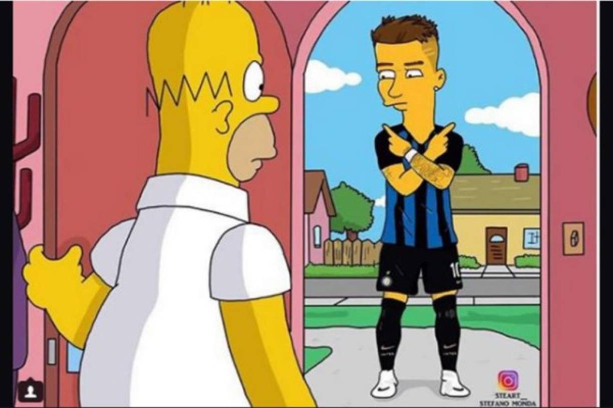 Lautaro Martínez, delantero argentino del Inter de Milán.