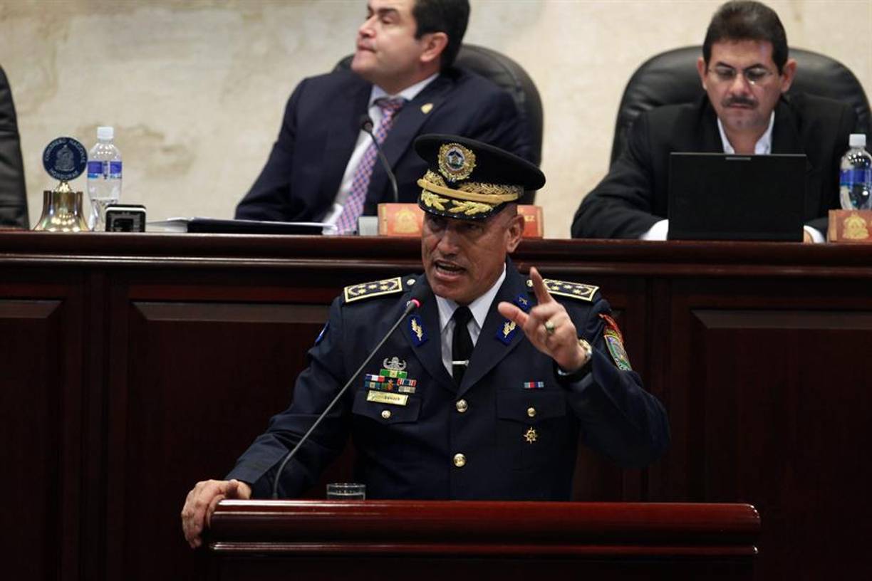 “El Tigre” ejerció como director de la Policía Nacional entre 2012 y 2013, durante el Gobierno que presidió Porfirio Lobo