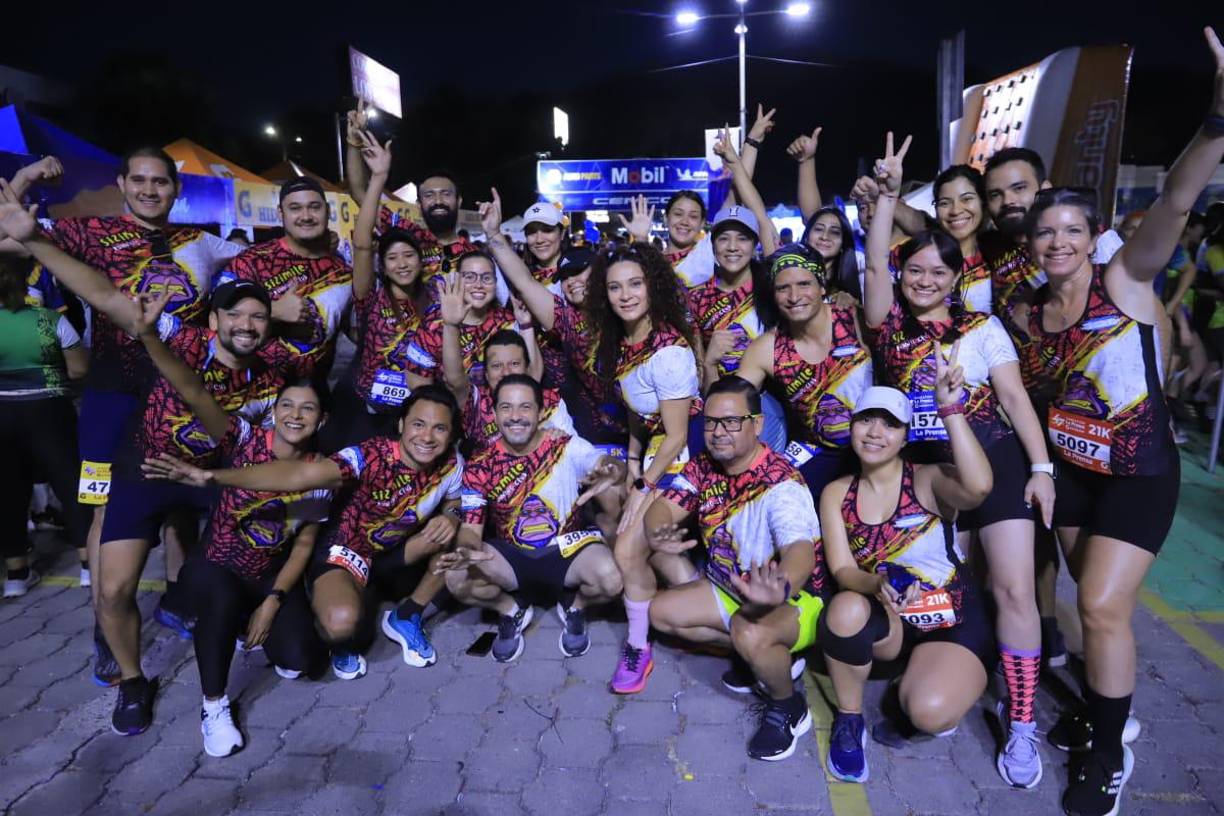 Desde temprano, los corredores se hicieron sentir en la 47 Maratón de LA PRENSA. 