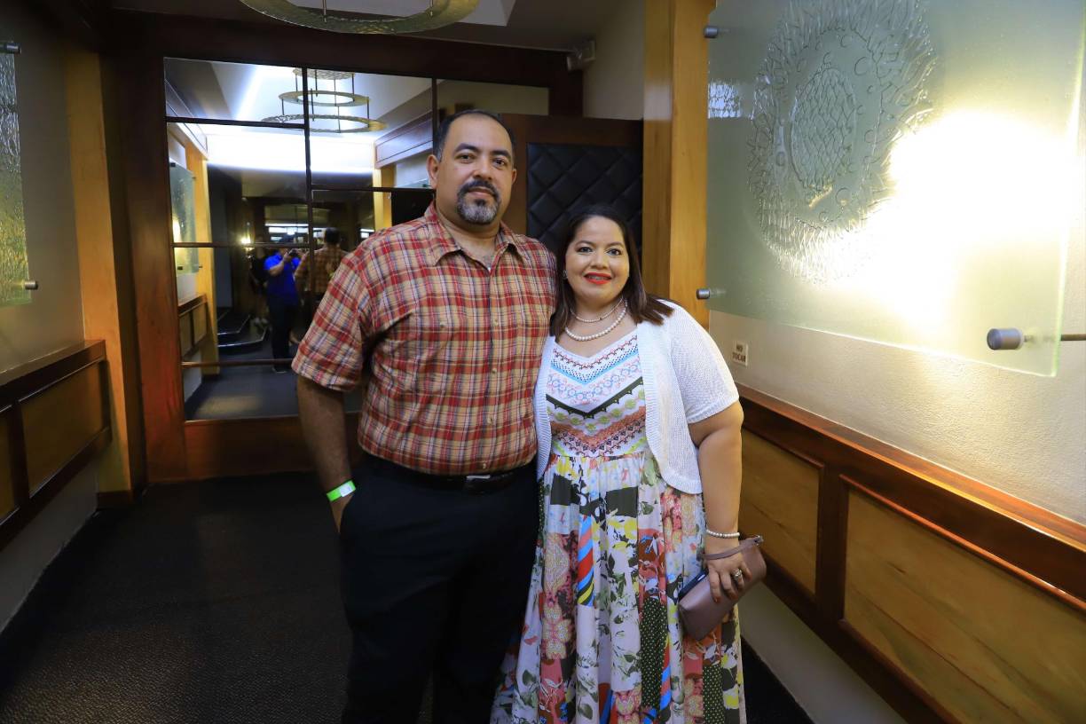 Ramón Colindres y Estela Ramos