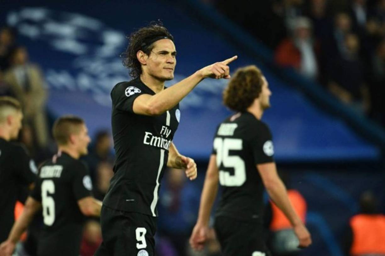 5. Edinson Cavani (PSG).