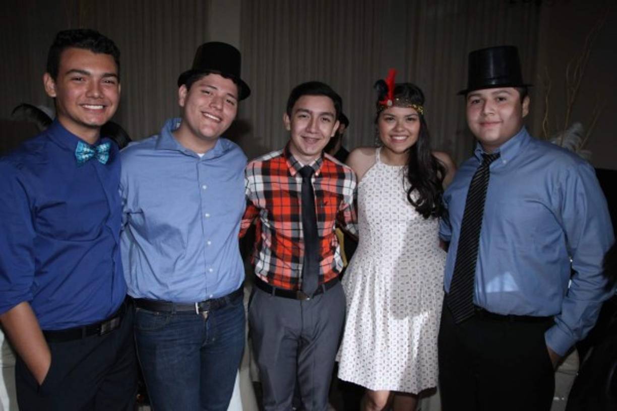 Marvin Guzmán, Pablo Chicas, Norman Ghawi, Ania Melgar y José Francisco Peña.