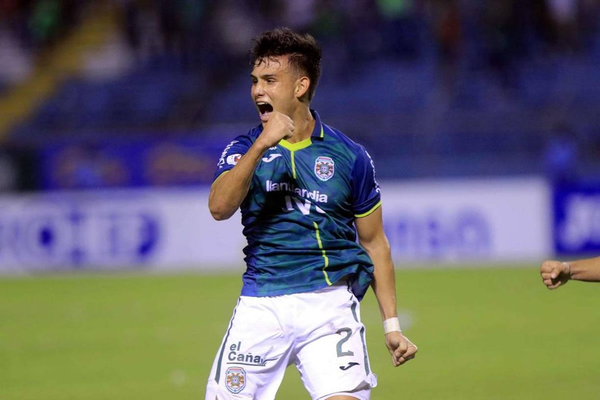 Así gritó André Orellana su primer gol con la camiseta del Marathón en el Torneo Clausura 2023.