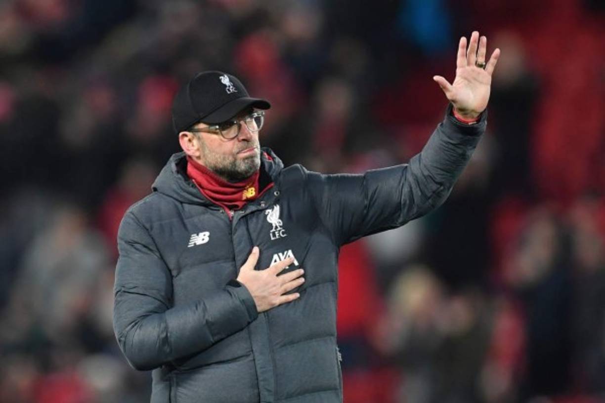 Jürgen Klopp agradeciendo el apoyo de sus aficionados y pidiendo perdón por la eliminación.