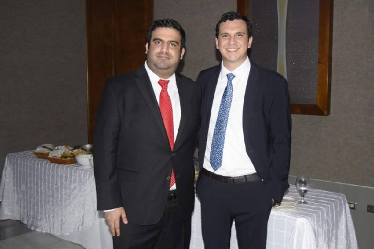 Andrés Khoury y Jorge Handal.