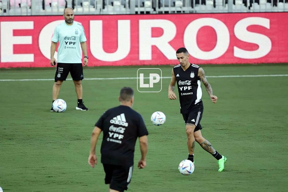 ‘El Fideo‘ Di María es otra de las armas peligrosas de la selección argentina.