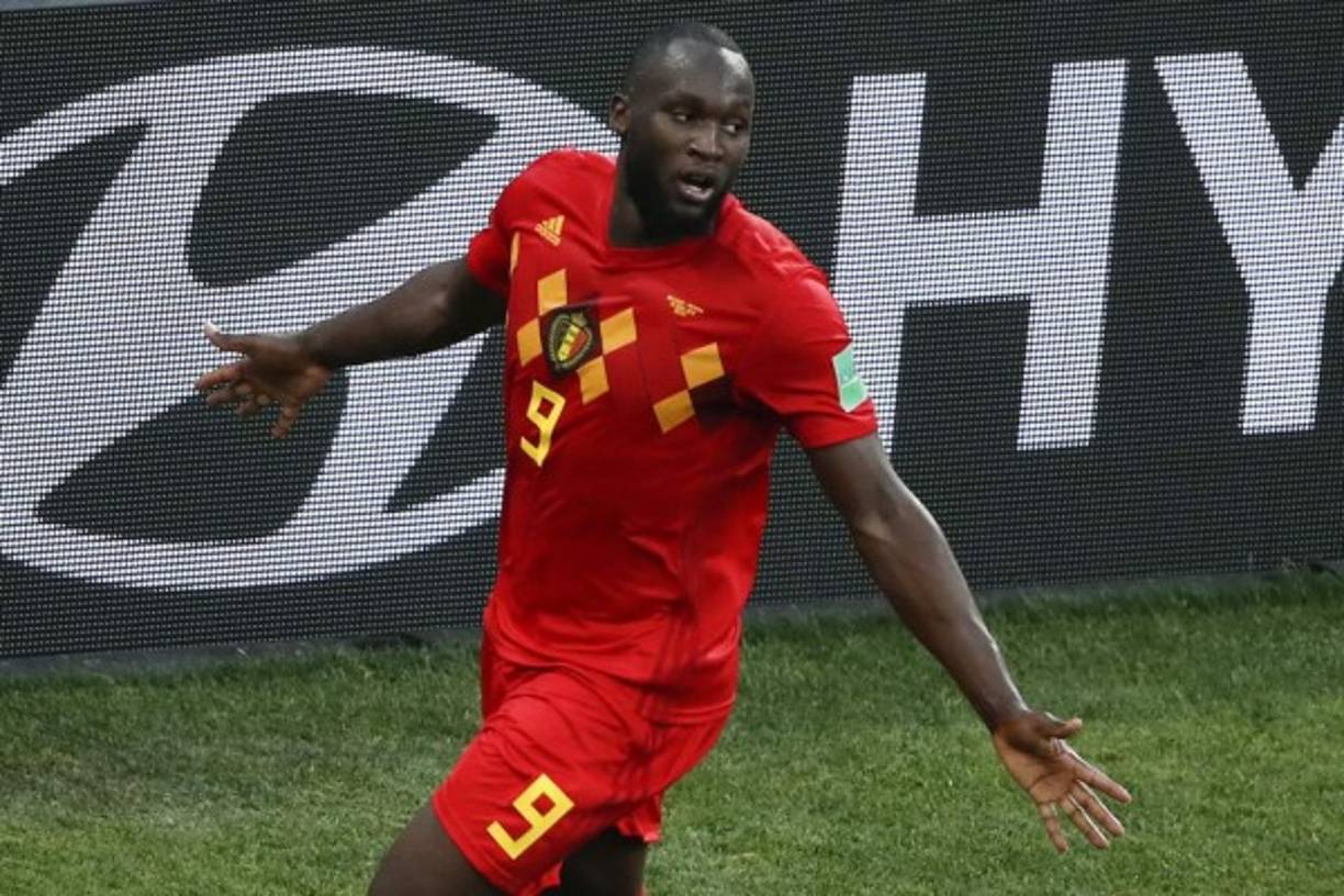 Delantero Romelu Lukaku (Bélgica). Foto AFP
