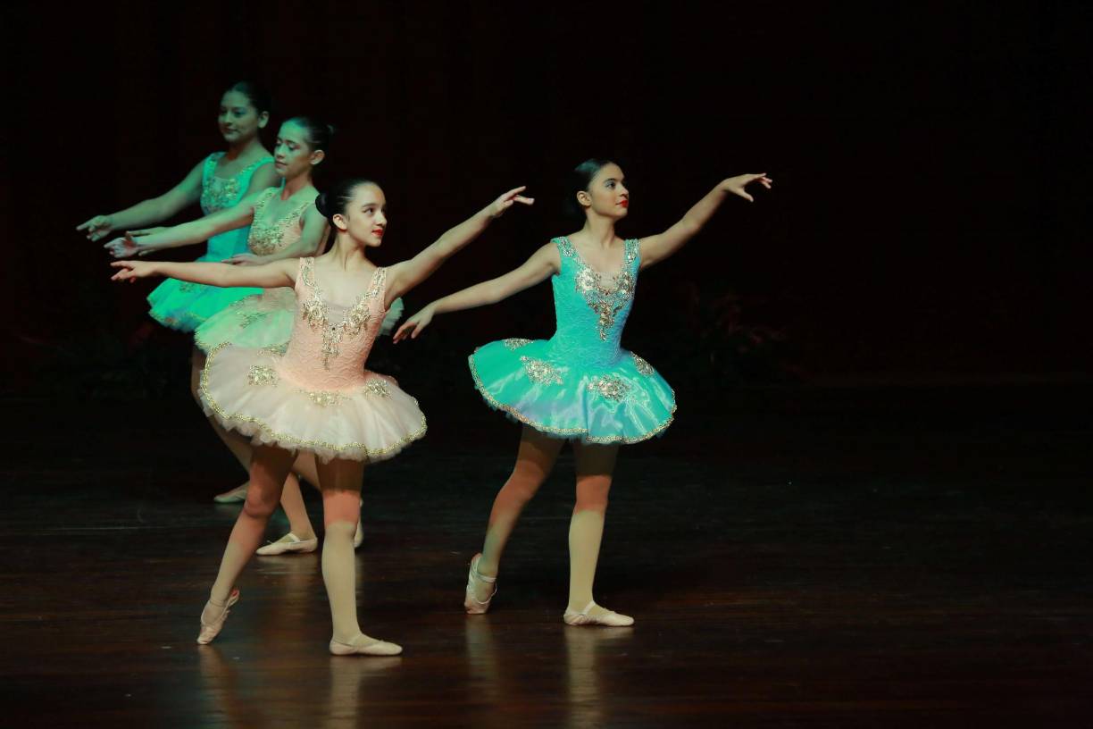 El talento indiscutible de los alumnos desde maternal hasta el nivel de adultos fue muy apreciado por los espectadores.