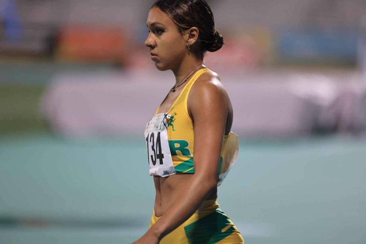 Nadesha Pacheco comenzó sus pasos en el atletismo desde muy joven en el club Yauco Racers Track &amp; Field.