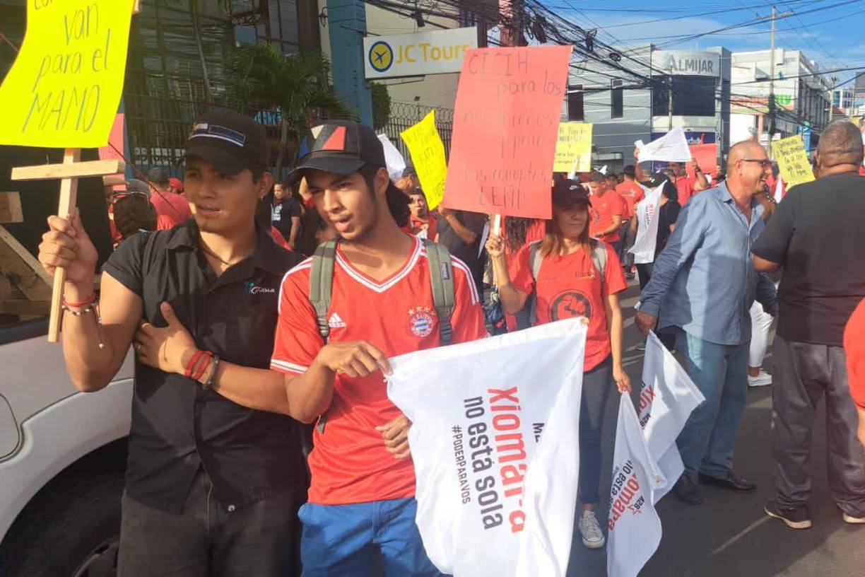 También piden la aprobación de la Ley de Justicia Tributaria bloqueada por los diputados de oposición en el Congreso Nacional.