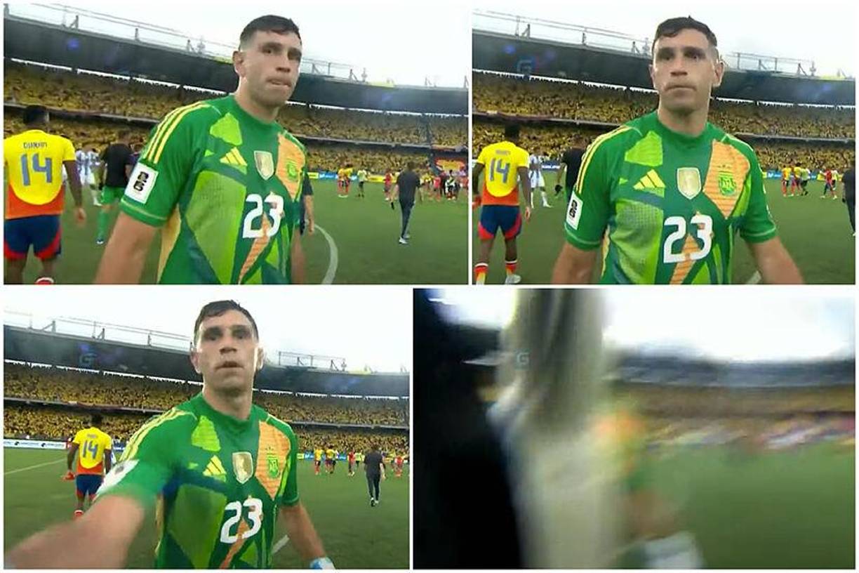 Esto, después de que diera un manotazo a una cámara de televisión que lo seguía minutos después de que la Albiceleste cayera por 2-1.