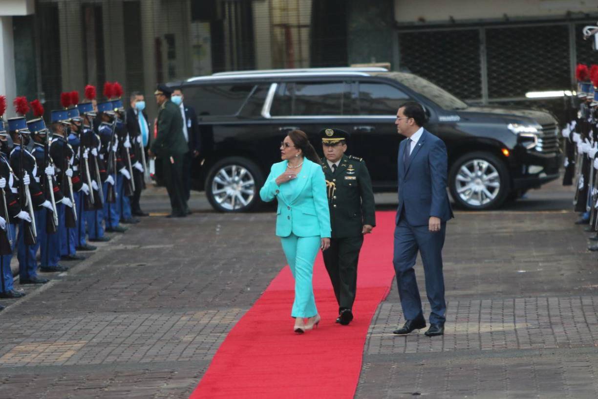 Así iniciaron los actos del Día de Independencia de Honduras en Tegucigalpa (Fotos)