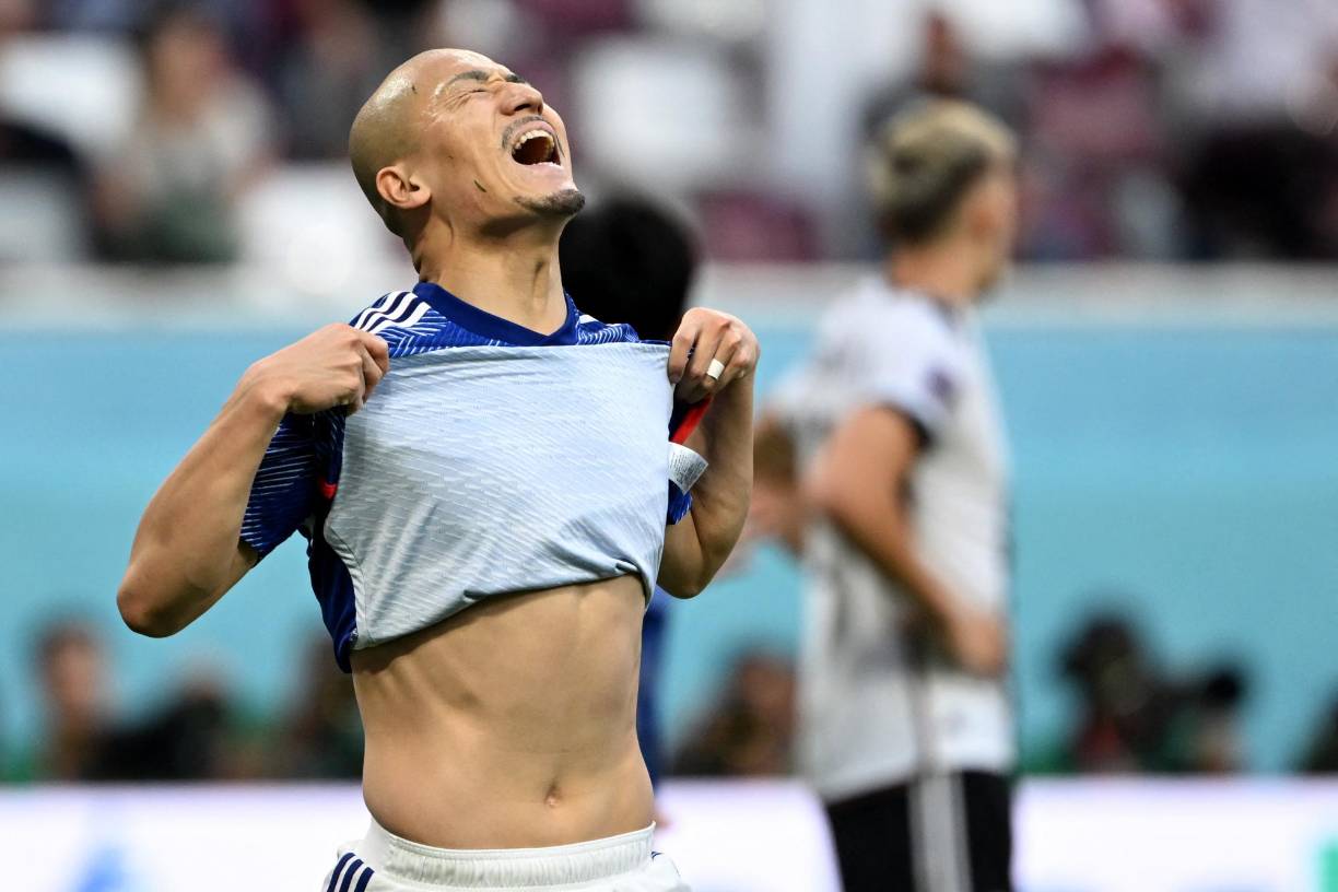 Los japoneses no encontraron el camino para abrir el marcador antes del descanso.