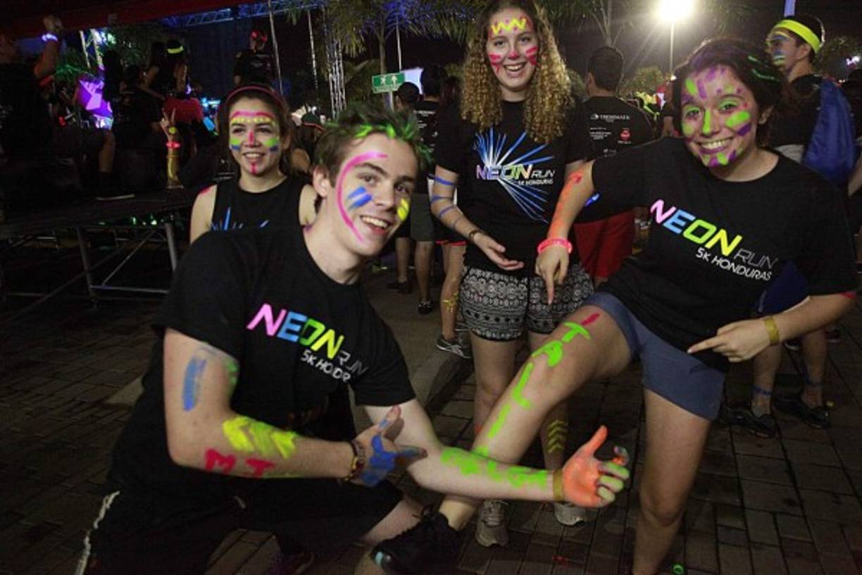 La creatividad no se hizo esperar entre los jóvenes.