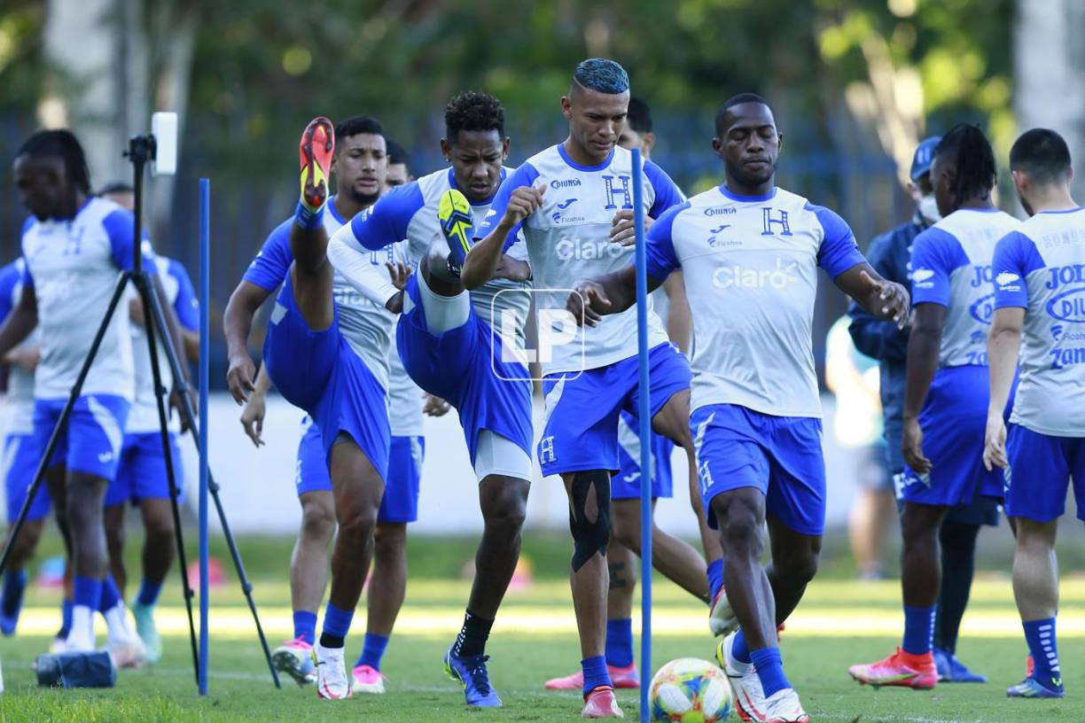 Los jugadores trabajaron a todo vapor para afrontar el compromiso frente a los canadienses.