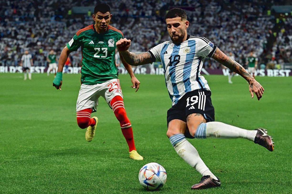 Nicolás Otamendi será el encargado de marcar a Robert Lewandowski. Es el hombre líder en la zona defensiva.