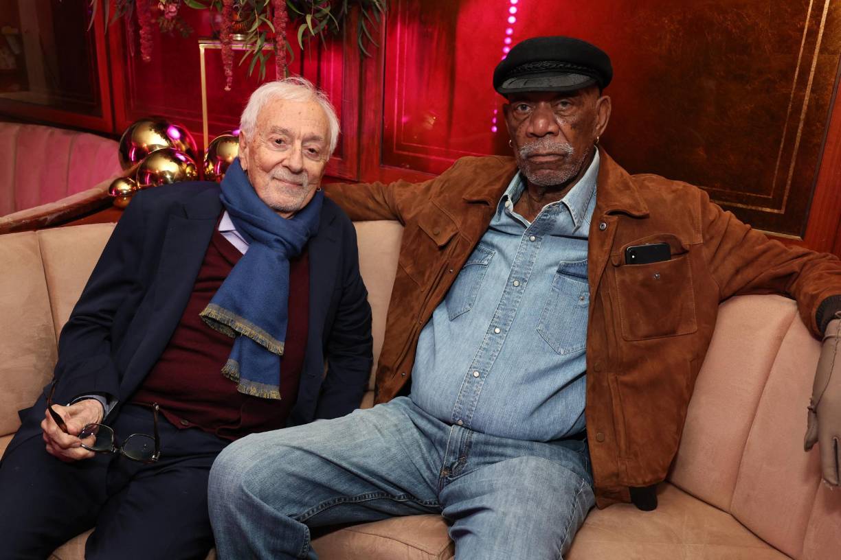  Fred Specktor y Morgan Freeman