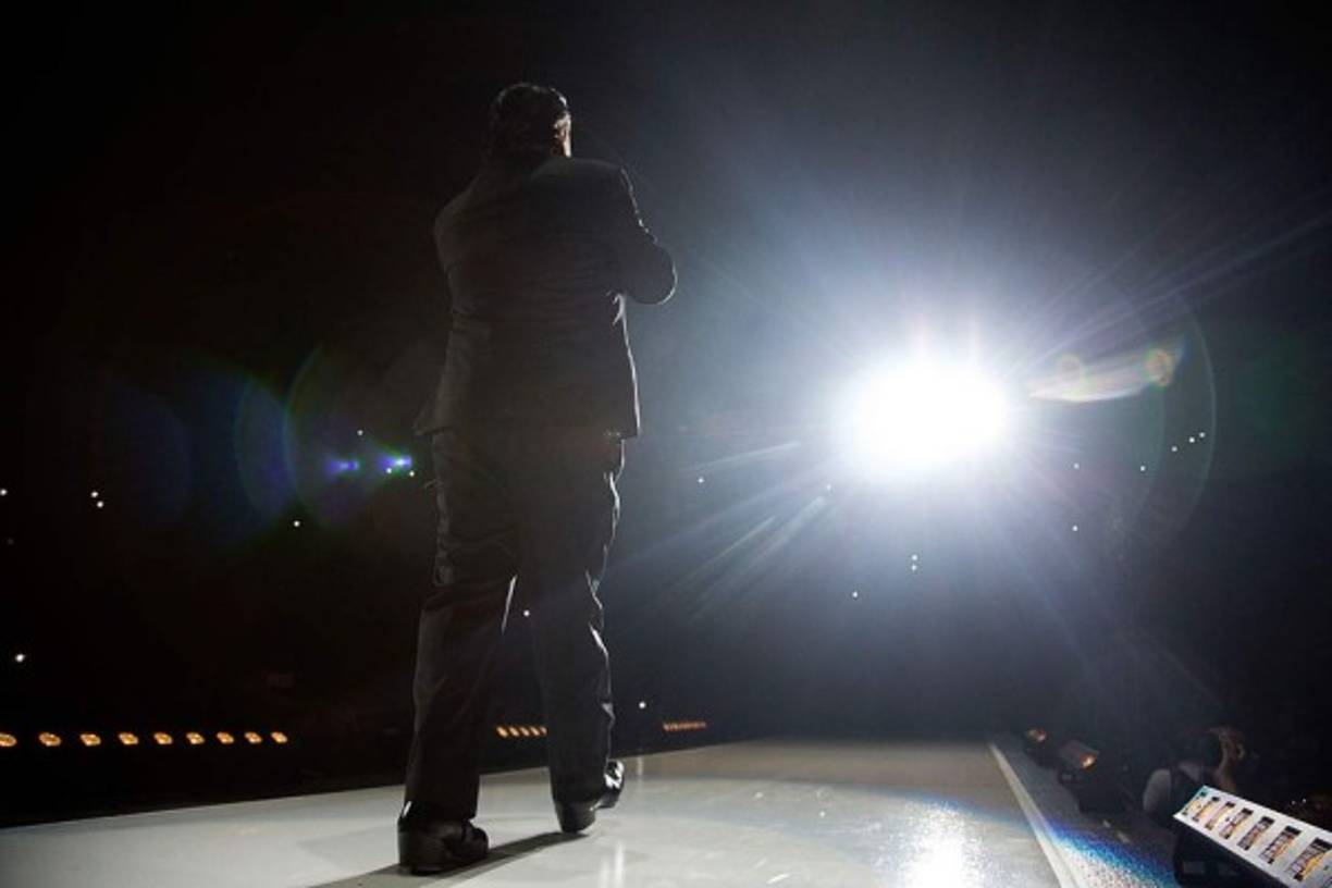 Juan Gabriel en el Forum de Inglewood en California.