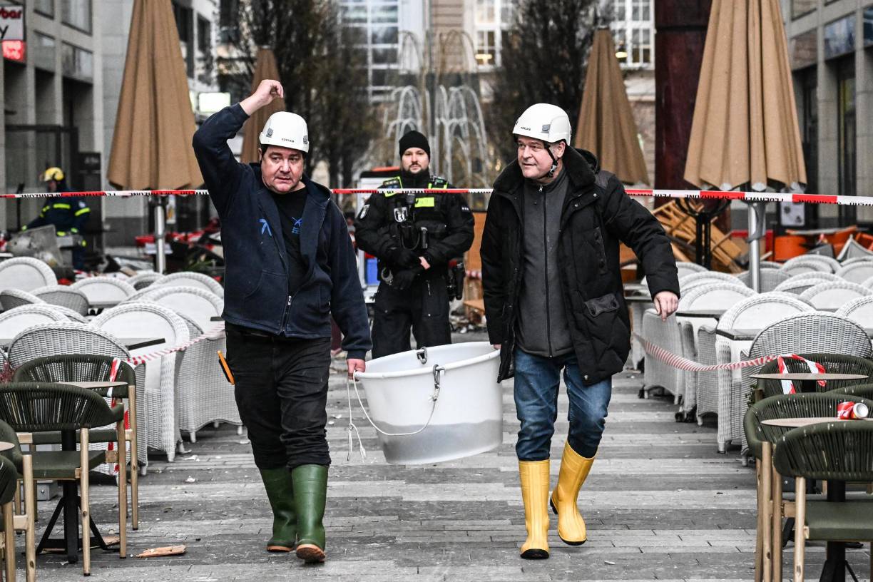 Si el incidente se hubiera producido una hora más tarde, probablemente hubiera causado “terribles pérdidas humanas”, señaló Giffey.