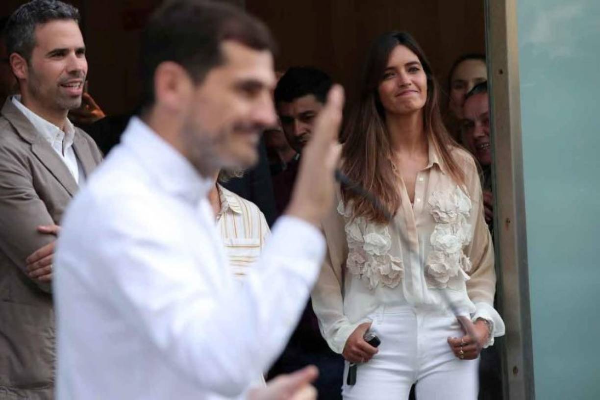 Sara Carbonero acompañó a Iker Casillas en todo el proceso de recuperación.