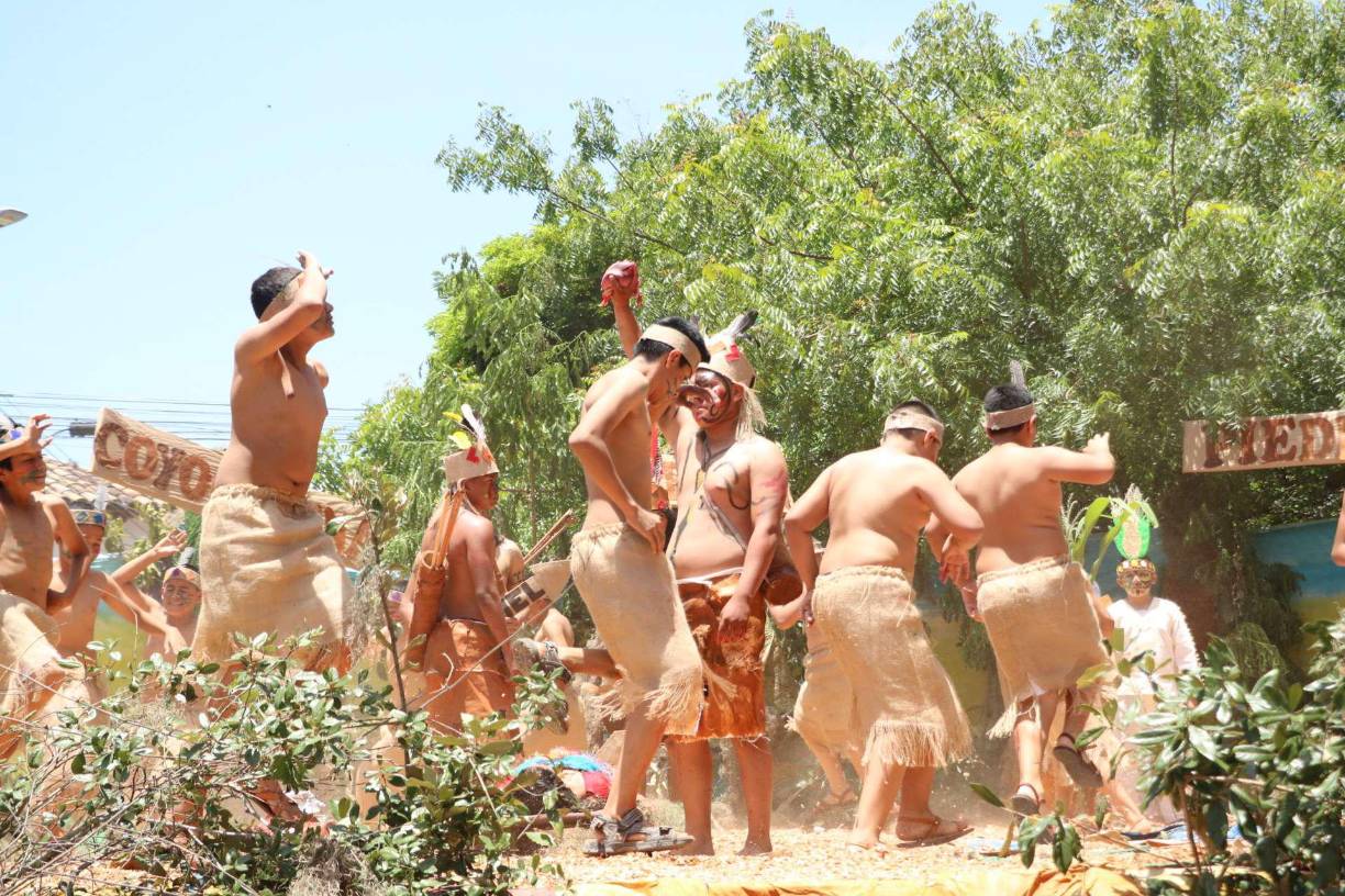 Entre los centros educativos que destacaron en los desfiles se encuentran el Juan Lindo, Presentación Centeno, Gracias a Dios, técnico Ramón Rosa.