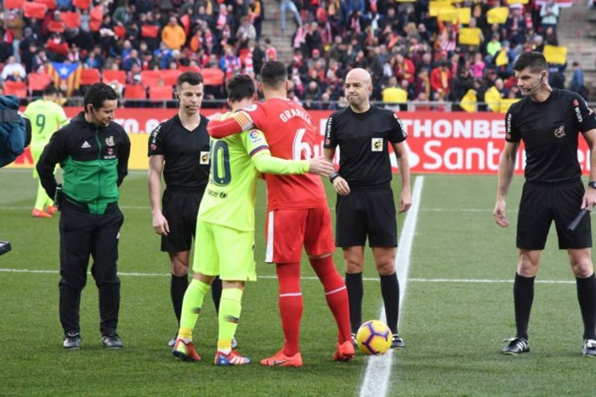 Lionel Messi comandó al Barcelona y se encargó de amargar al Girona.
