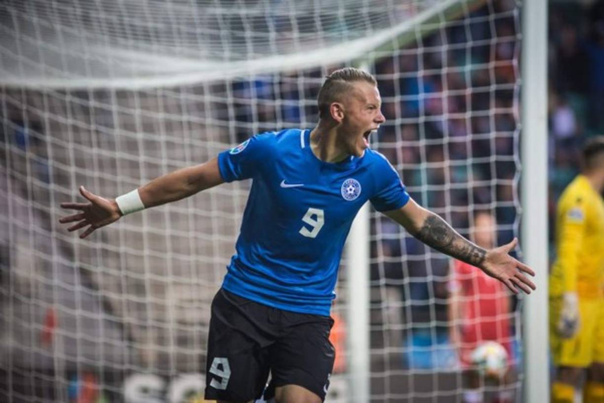 5. Erik Sorga (31 puntos) - El delantero estonio del FC Flora Tallinn de Estonia suma 31 goles. El coeficiente de esta liga, de rango inferior, es de x1.