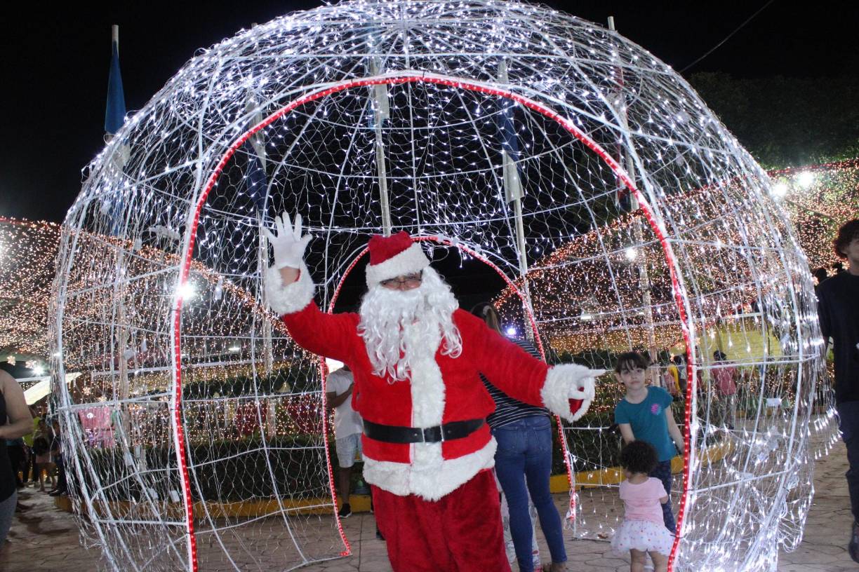 En el municipio de El Progreso la Villa Navideña fue instalada en el Museo Ferroviario.