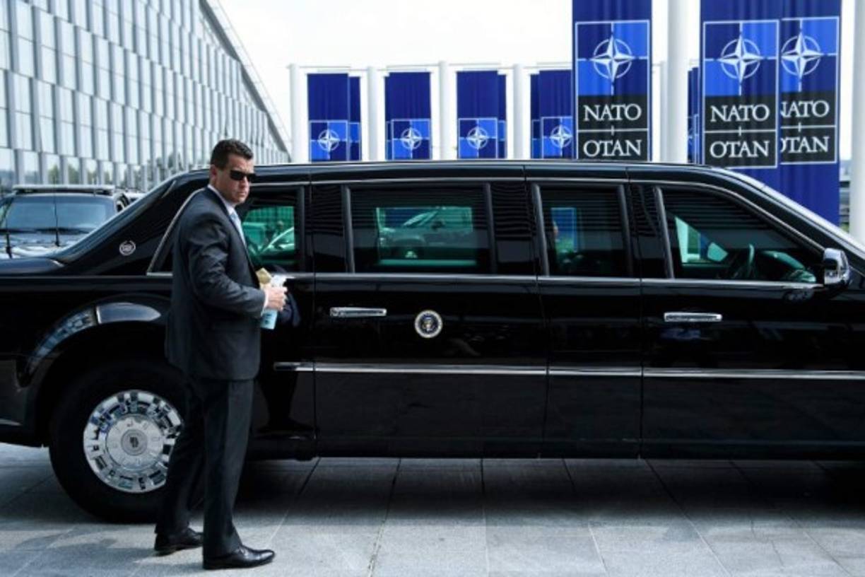La Bestia está blindada para proteger a Trump de ataques con explosivos o incluso contra armas químicas.