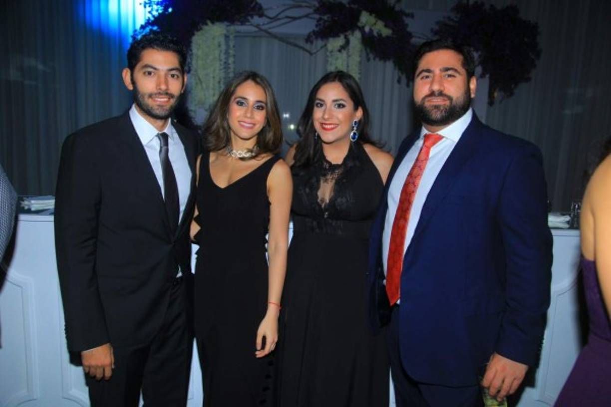 Gian Casco, Gi Maalouf, Andrea Caraccioli y René Salem.