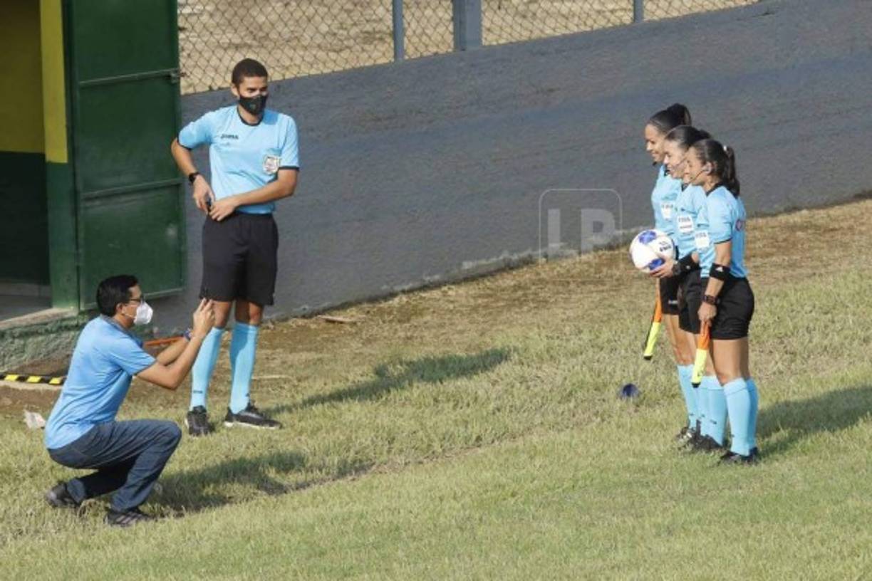 En el duelo Honduras Progreso - Real Sociedad, se dio un hecho histórico ya que tres mujeres estuvieron como árbitras. Ellas fueron Melissa Pastrana, Shirley Perelló y Lourdes Noriega.
