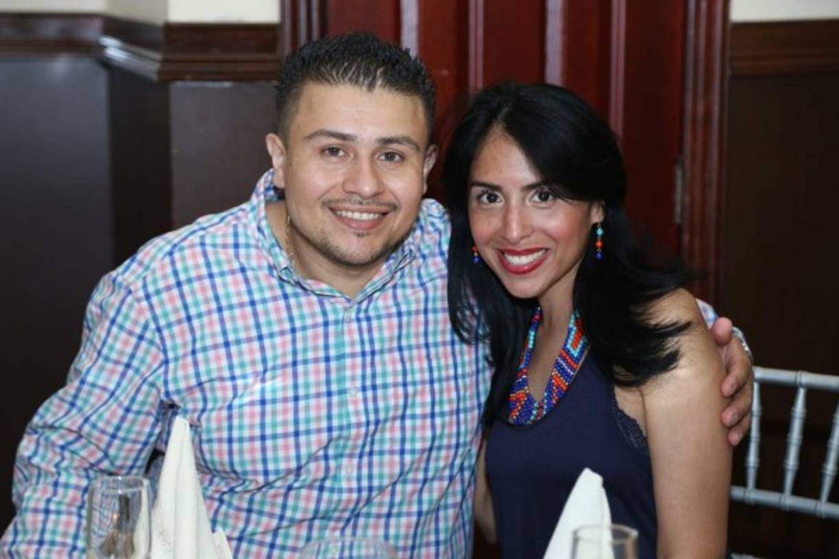 Óscar y Michelle Bardales.