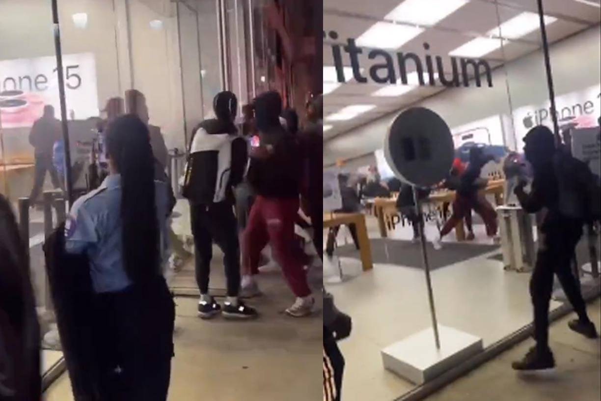 El canal 10 de la cadena NBC informó durante la noche de asaltos y saqueos de comercios en Center City, como asimismo en las áreas de Port Richmond y el noreste y oeste de Filadelfia, ciudad ubicada a unos 220 kilómetros de Washington DC.