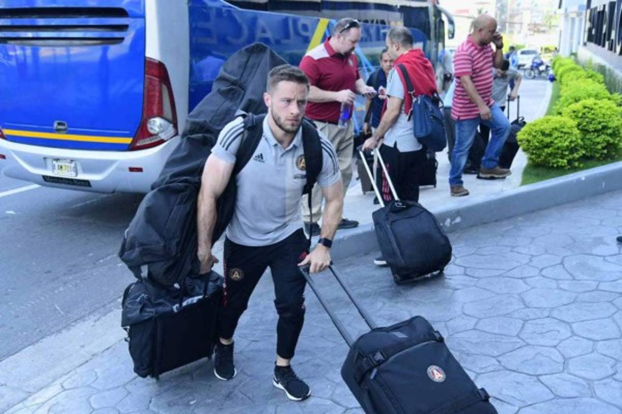 La llegada del Atlanta United de la MLS a Honduras para jugar con Motagua por la ida de los octavos de final de la Liga de Campeones de Concacaf fue en medio de un clima de hermetismo.