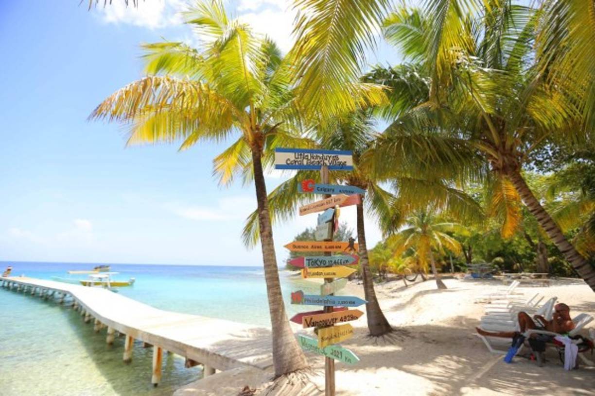 La isla de Utila impresiona con su riqueza natural a miles de turistas que la visitan todos los años. Foto Yoseph Amaya.