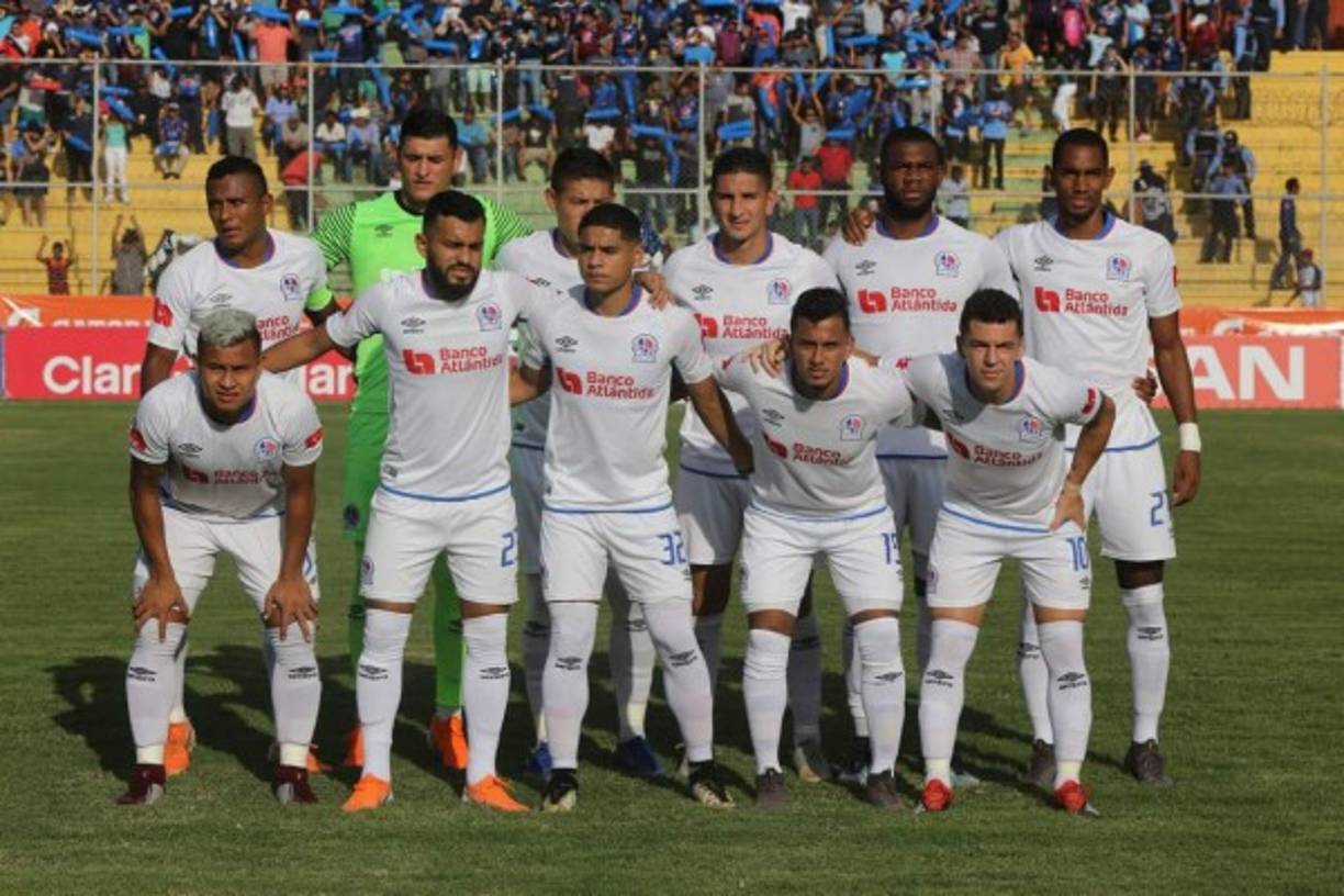 Este fue el 11 titular del Olimpia para el clásico ante Motagua.