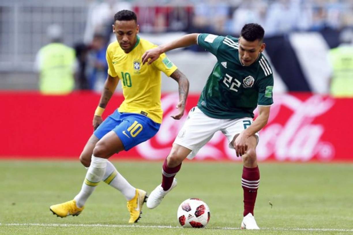 7. El delantero Hirving 'Chucky' Lozano (México) - 33,3 Km/h