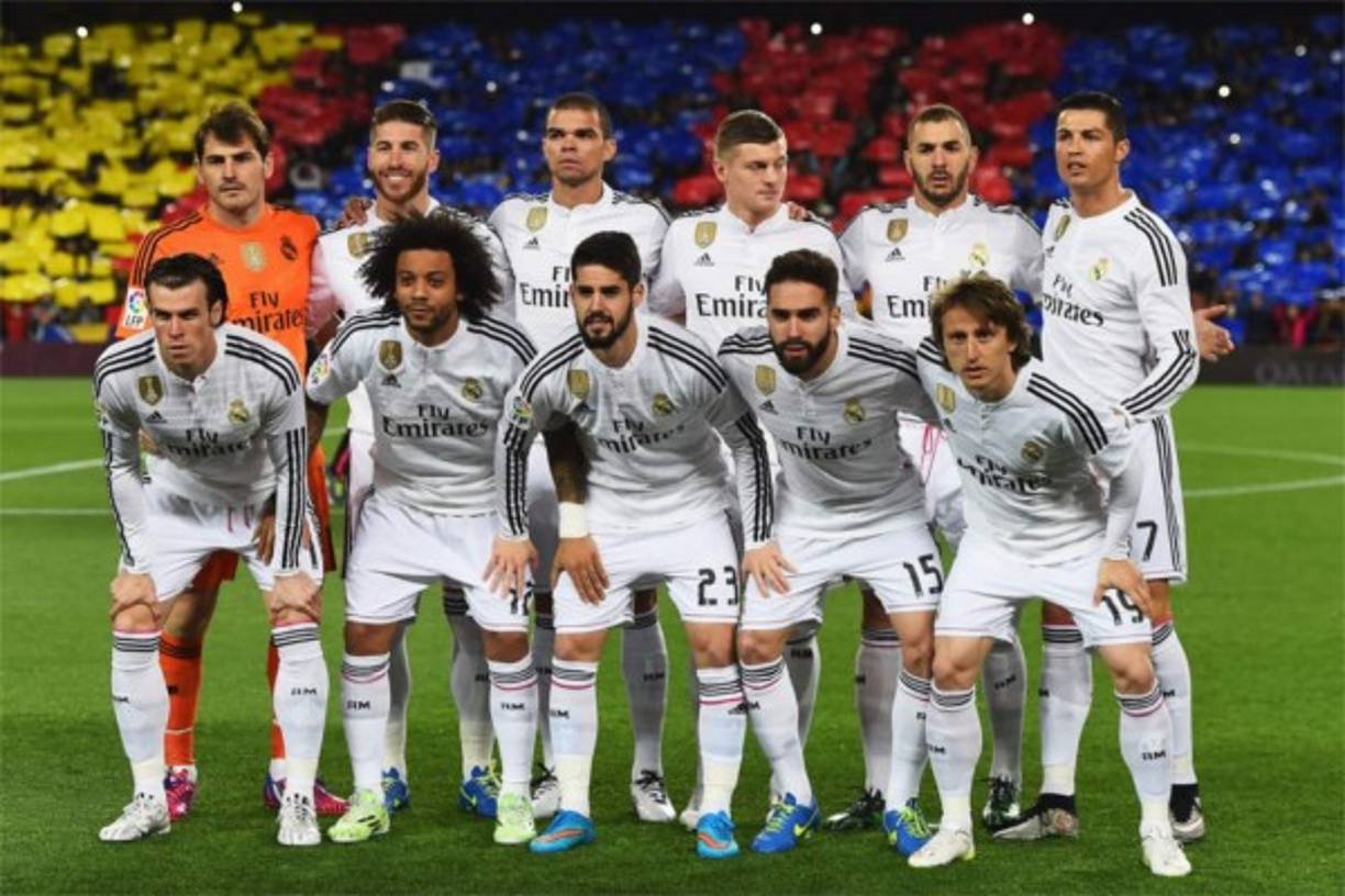 Así salió el Real Madrid.