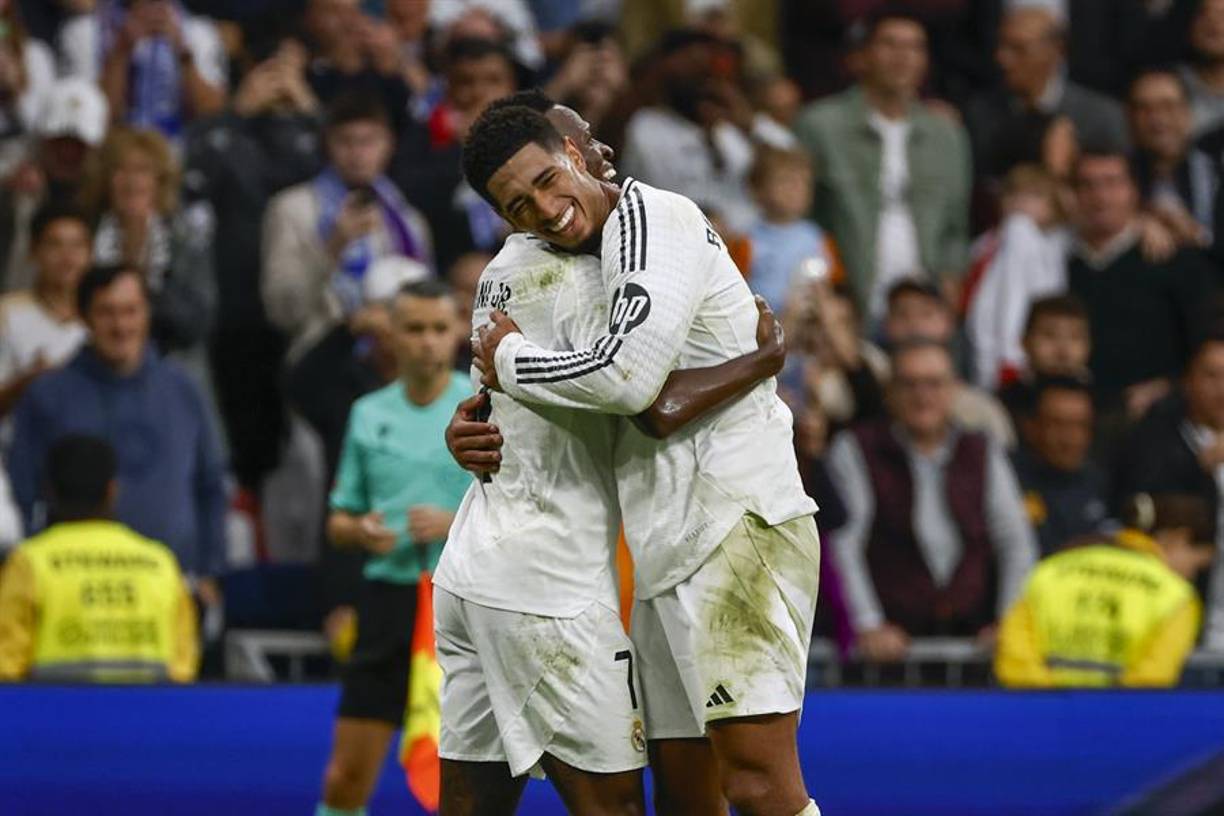 La felicidad era evidente para los jugadores del Real Madrid que venía de dos derrotas consecutivas.