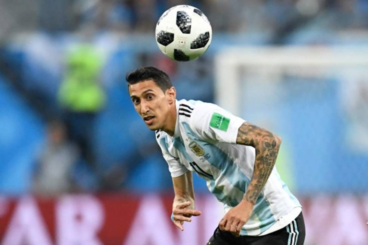 Ángel Di María: Estará en la ofensiva de Argentina.