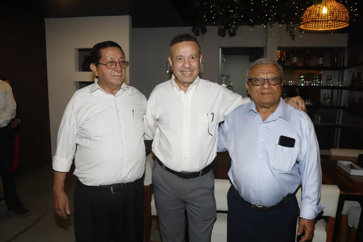 Ciro Ramos, Heriberto Méndez y Teodoro R. Torres