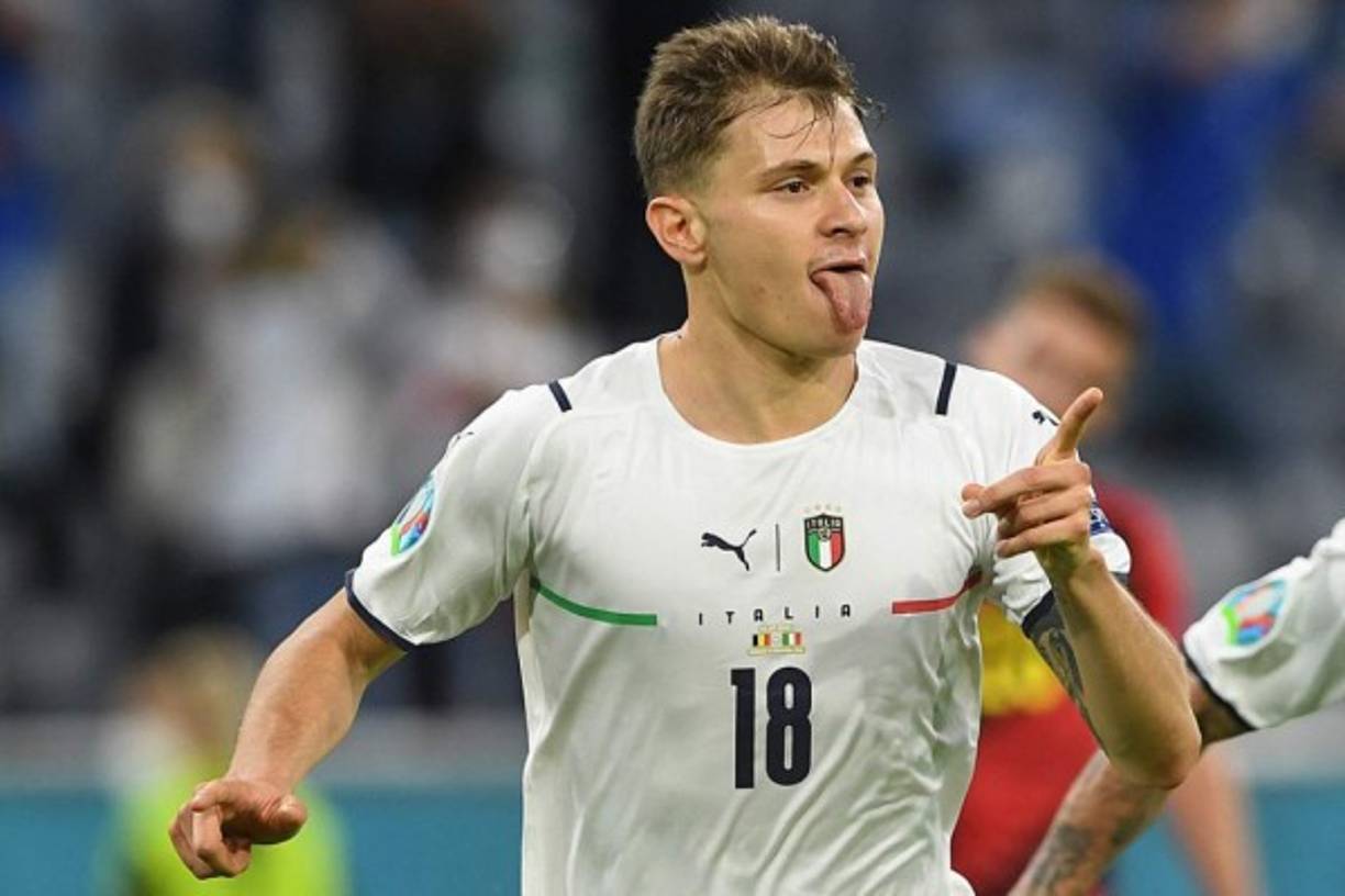 El Inter de Milán trabaja en la renovación del volante italiano Nicolò Barella, quien ha destacado en la Eurocopa. Foto AFP.<br/>