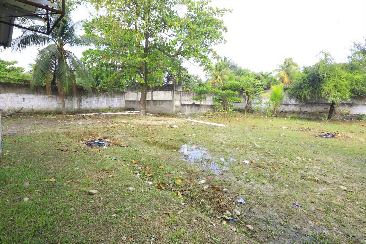 En algunos centros educativos de Choloma necesitan la construcción de nuevas aulas, debido a las inundaciones algunos espacios quedaron inhabilitados porque son un riesgo para los estudiantes.