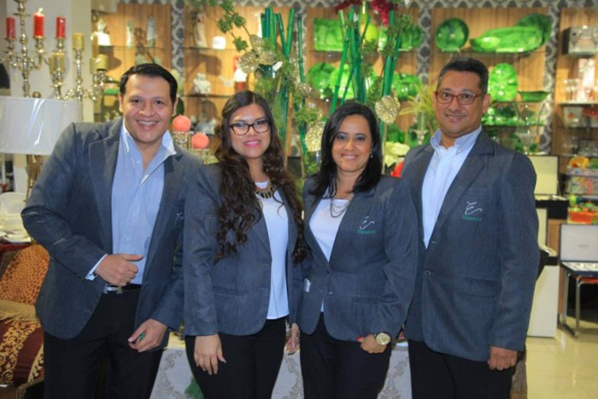 Eugenio Laínez, Magda Solano, Esmeralda Ipiña y Javier Fajardo.