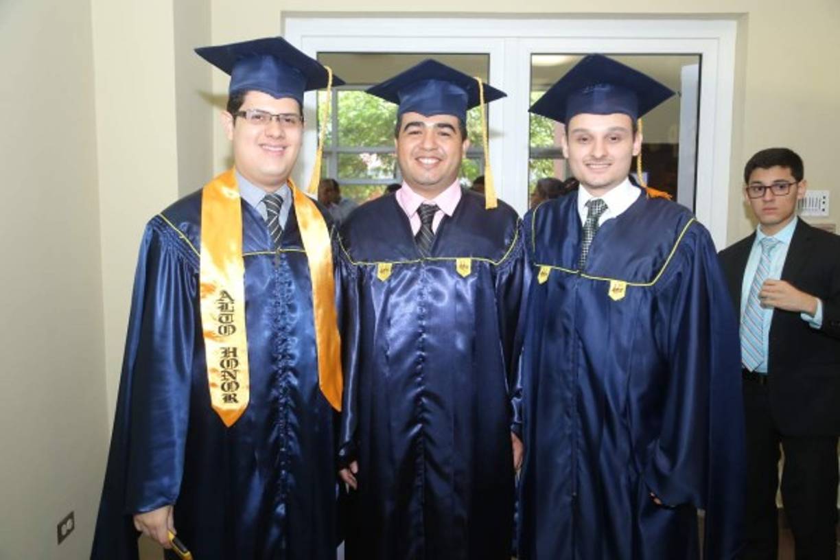 Jesús López, Rafael Paz y Daniel Pedromo.