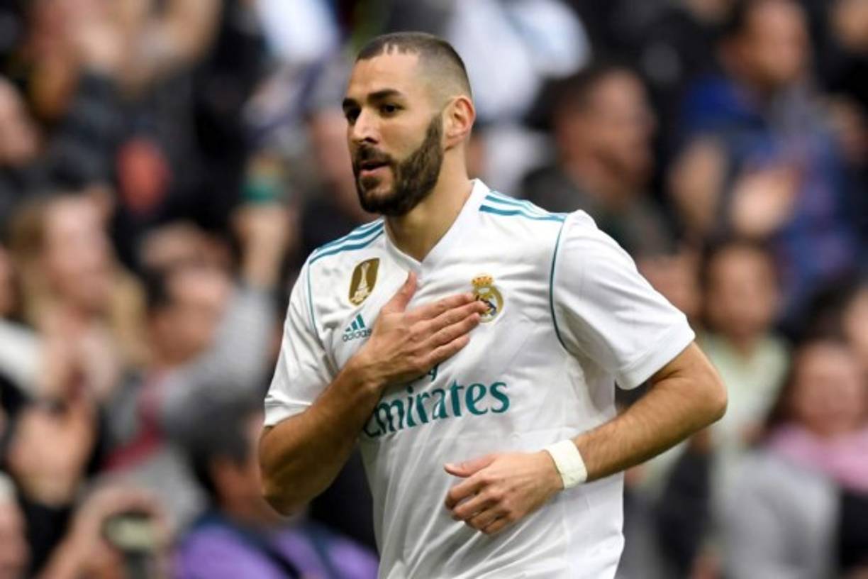 2. Karim Benzema del Real Madrid - 1.000 millones de euros.