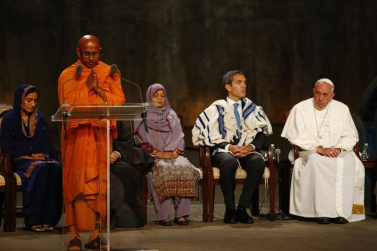 'Aquí el dolor es palpable', añadió el pontífice.