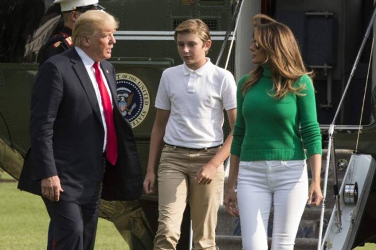 Barron, que cumplió 12 años en marzo pasado, comenzará el séptimo grado en la exclusiva escuela privada de St Andrews en Washington D.C.