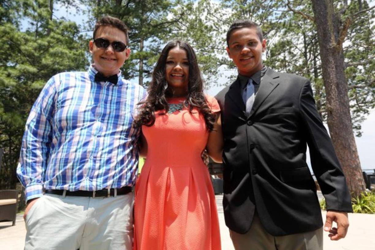 Christopher López, Adriana Mazier y Fernando Ordóñez.