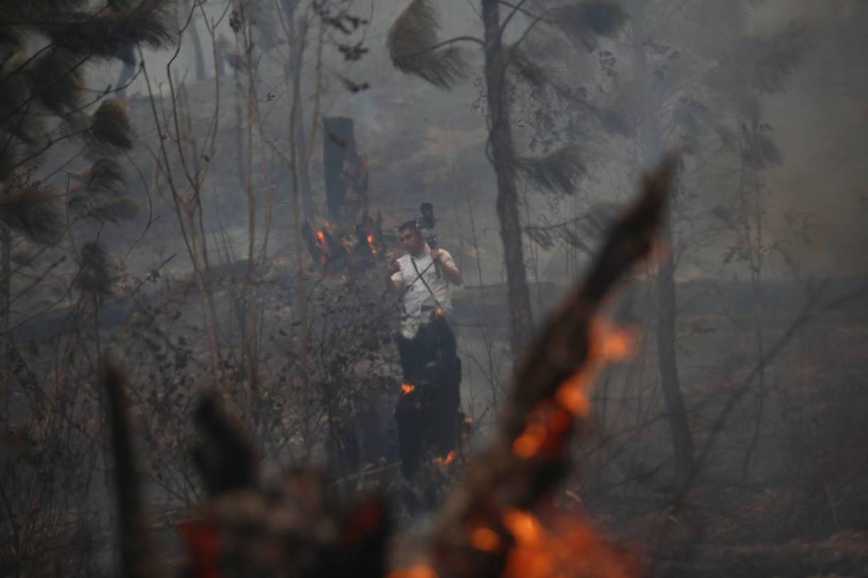 “Infierno” en La Tigra: imágenes del incendio que causó desastre
